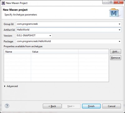 Spring MVC HelloWorld Using Maven in Eclipse – Program Creek